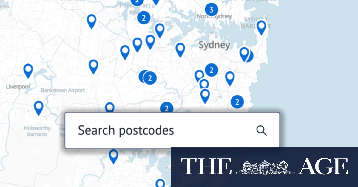 Search for buildings with defect notices across Sydney