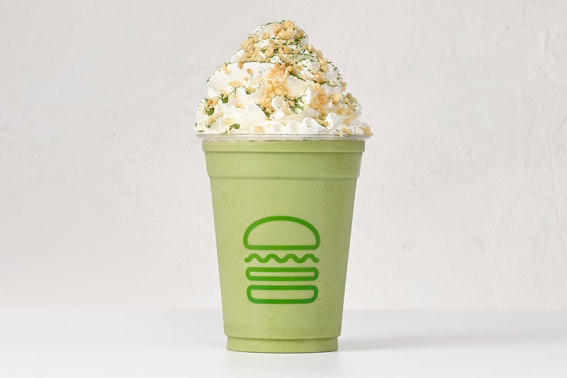 Shake Shack Introduces the Matcha Cookies & Cream Shake to Its Menu for a Limited Time Only