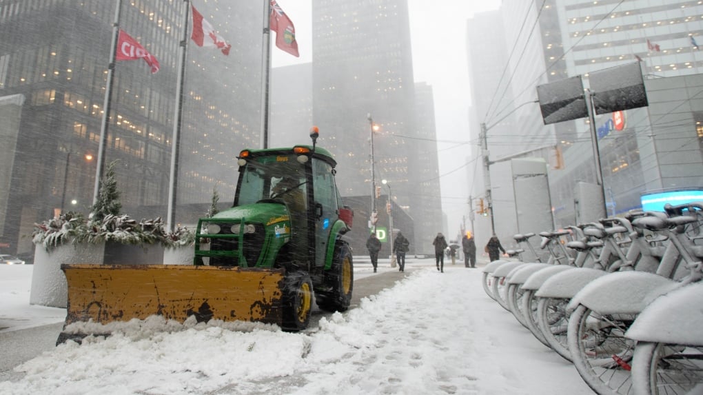 Snowfall warning issued for Greater Toronto Area and other parts of Ontario