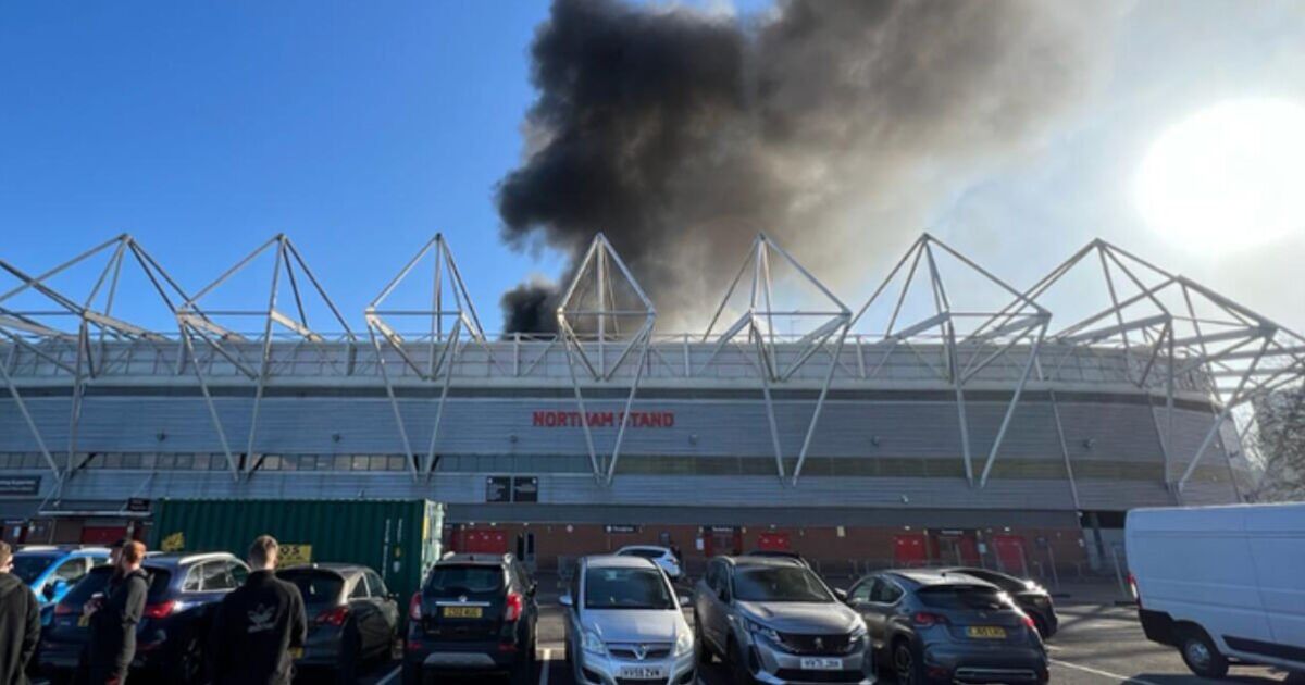 Southampton vs Preston North End called off after huge fire erupts