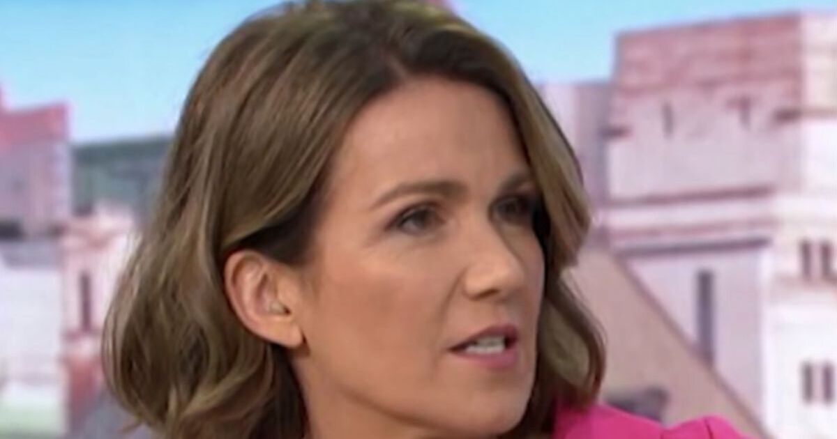 Susanna Reid speechless as GMB guest swipes 'Richard should get paid more'