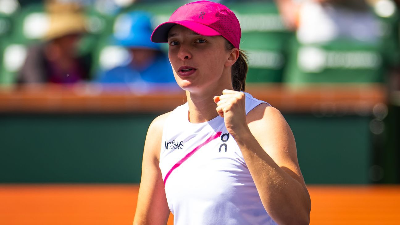 Swiatek advances to round of 16 at Indian Wells