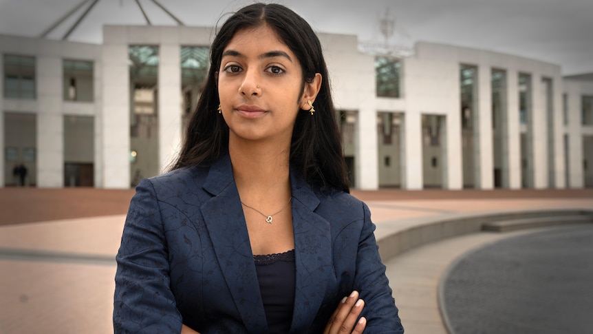 Teen activist Anjali Sharma wages war on government climate inaction from dorm room