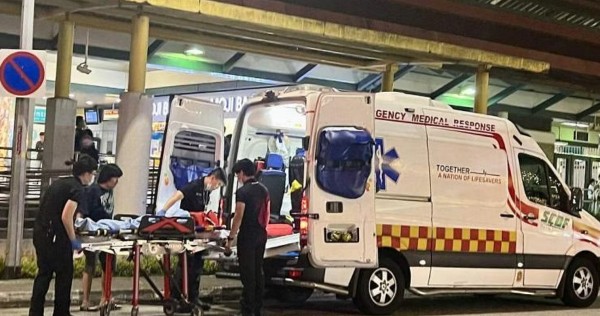 Teen taken to hospital after spraining arm on attraction at Sembawang night bazaar