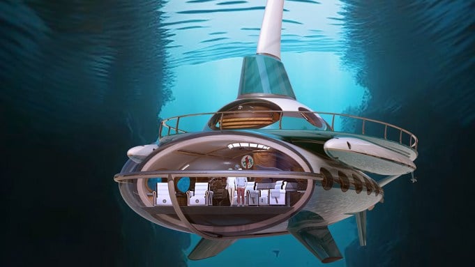 This Insane Submarine Concept Will Let You Dive 328 Feet in Luxury