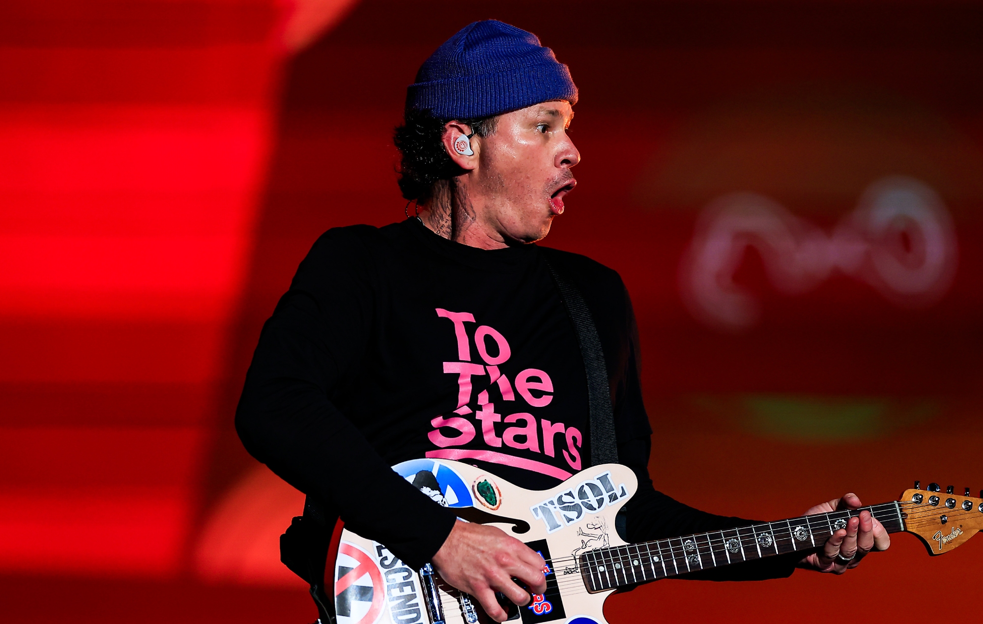 Tom DeLonge had heatstroke during Blink-182 gig in Paraguay