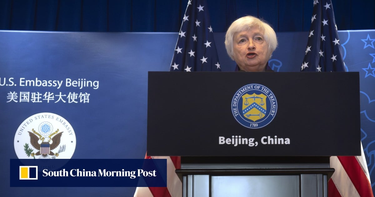 US Treasury Secretary Janet Yellen to press China on green energy spending, subsidies that distort global market