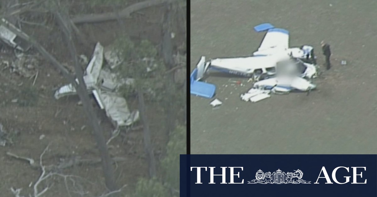 Widow of experienced pilot killed in double plane crash demands answers outside court