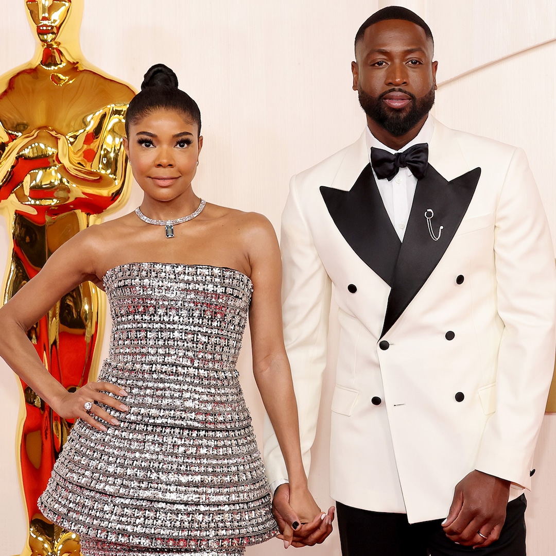  You'll Cheer for Gabrielle Union, Dwyane Wade's Oscars 2024 Date Night 