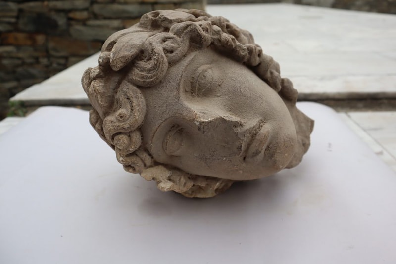 1,800-Year-Old Marble Bust of Apollo Discovered in Greece