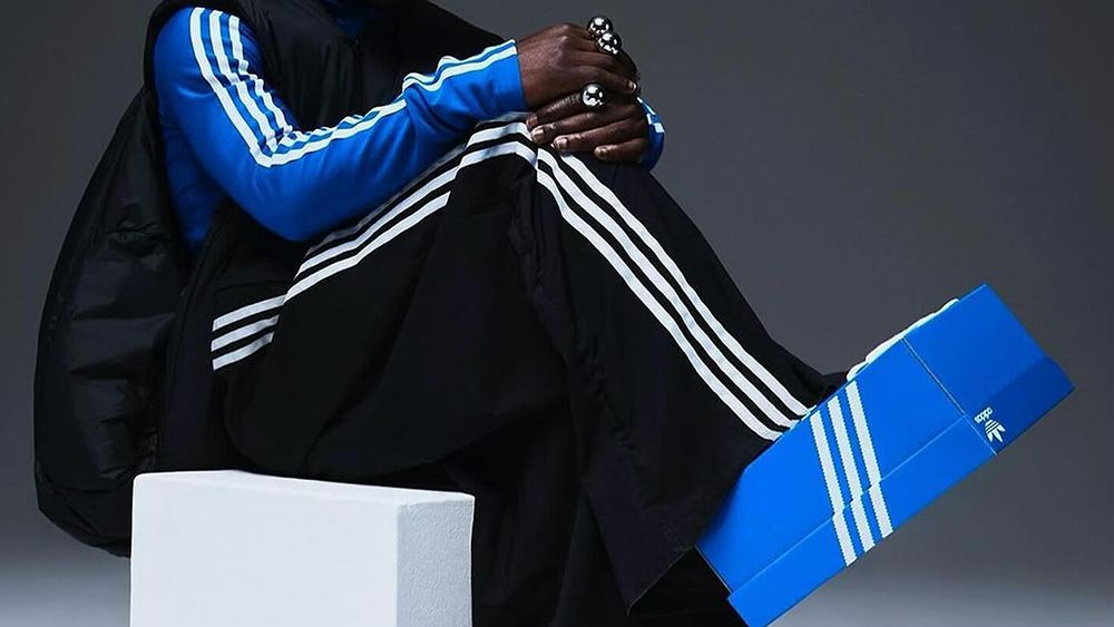 Adidas shows it has a sense of humour with ridiculous shoebox shoes