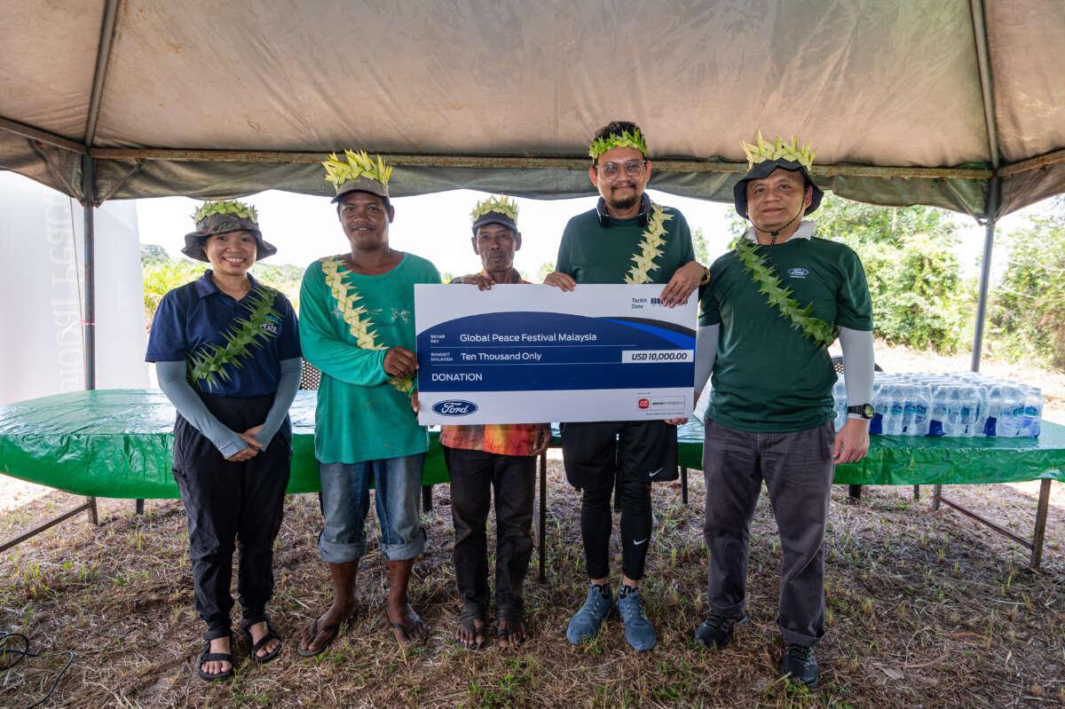 SDAC-Ford supports Orang Asli community empowerment via Global Peace Foundation Malaysia
