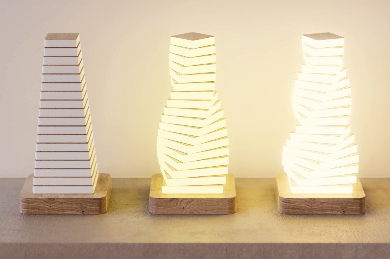 This Pagoda Lamp Is A Fusion Of Buddhist Architecture and Innovation
