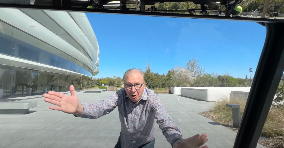 Take a golf cart ride around Apple Park with Greg Joswiak and other Apple execs [Video]