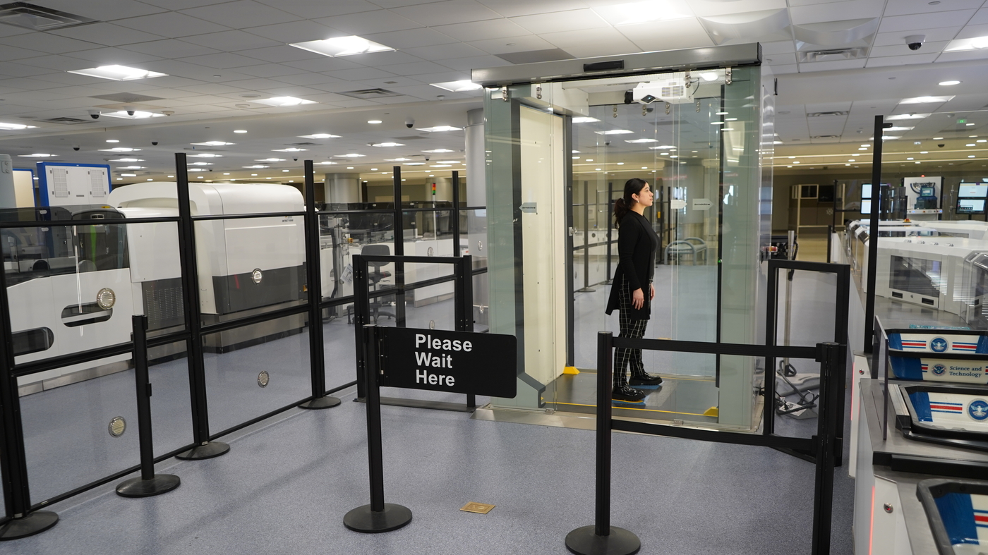 TSA unveils a prototype self-service airport checkpoint security screening system