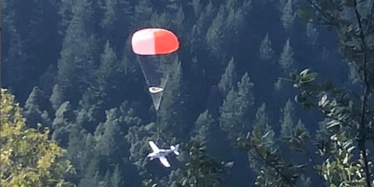 A California family, including 2-year-old, survived a plane crash by deploying a parachute system