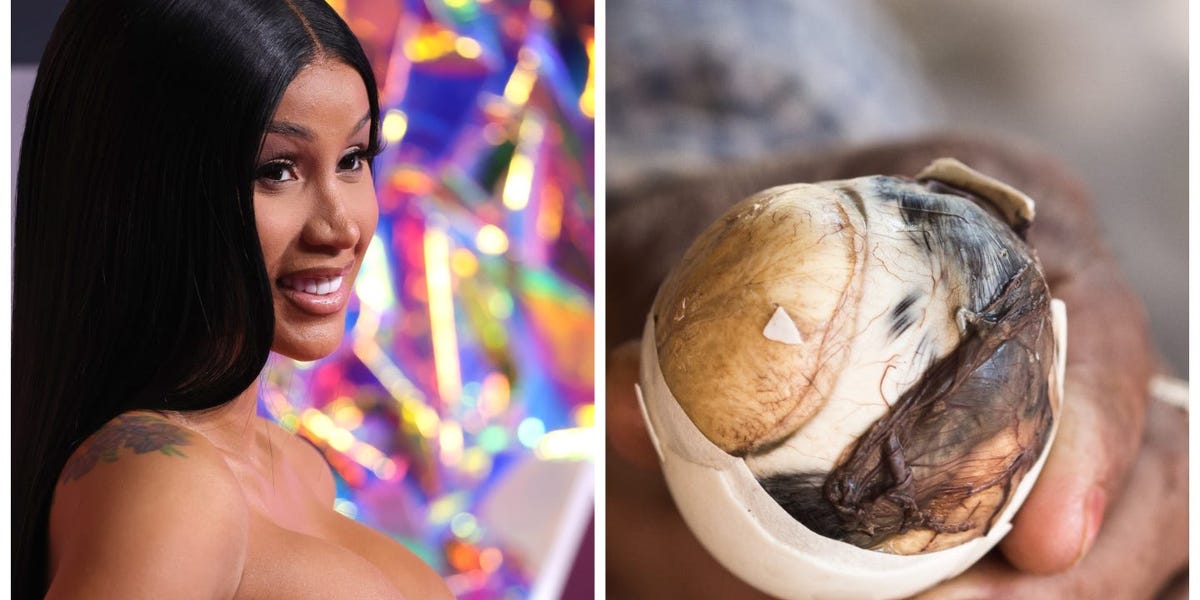 Cardi B doesn't like Filipino Balut eggs. TikTok commenters are thanking her for not playing into stereotypes about Asian food.