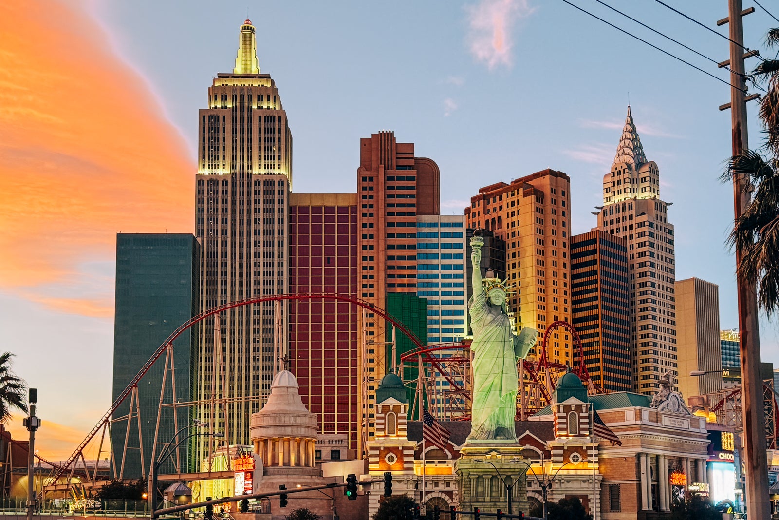 A thrilling roller coaster and terrible food: My stay at the New York New York in Las Vegas