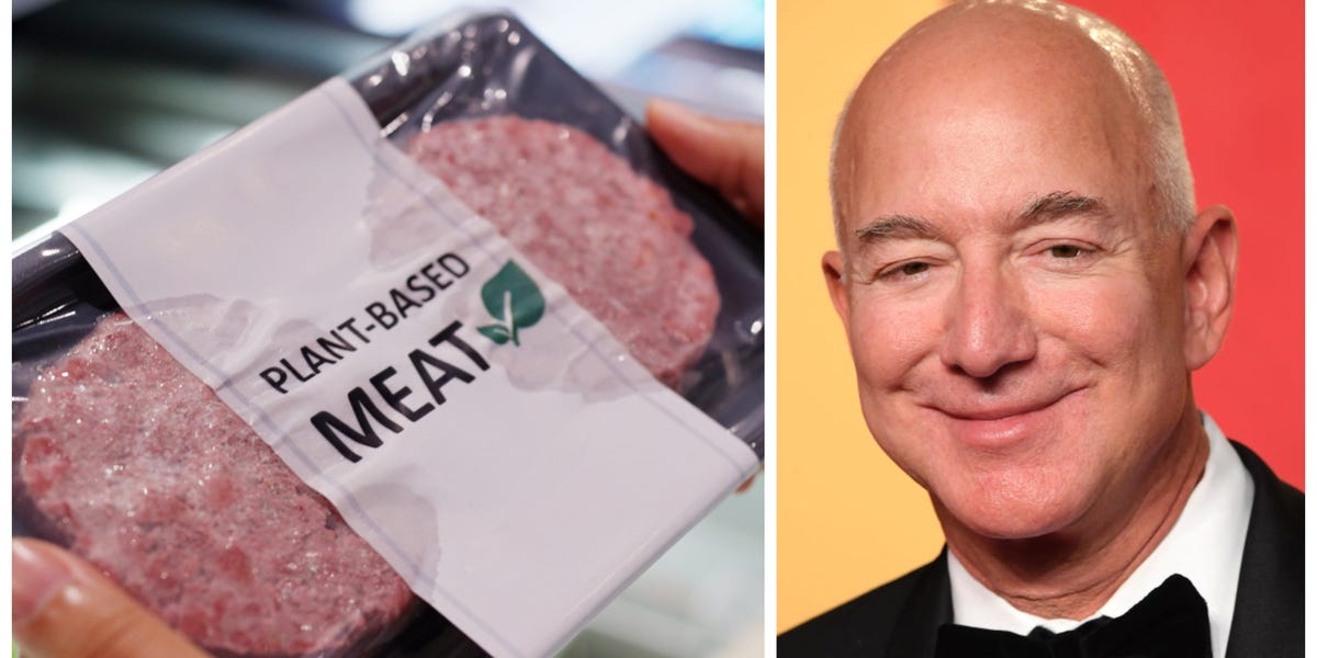 Jeff Bezos' philanthropic fund is pouring $60 million into alternative meats to try to make them taste better