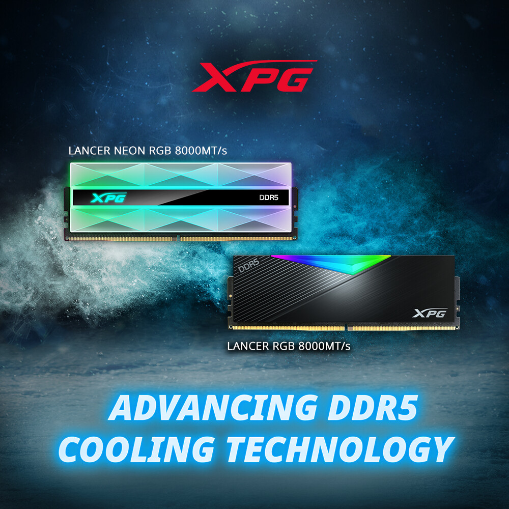 (PR) ADATA Leads the Industry in Introducing DDR5 Cooling Technology