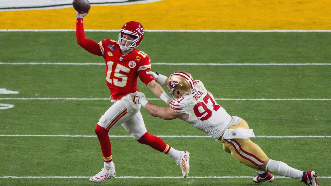 'You just have to keep trying': 49ers entering free agency trying to finally slay Kansas City