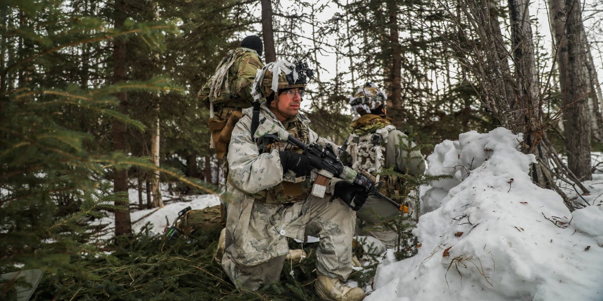 The US Army has its eyes on the Arctic and is readying soldiers for the cold, unforgiving wastes that could be their next battlefield