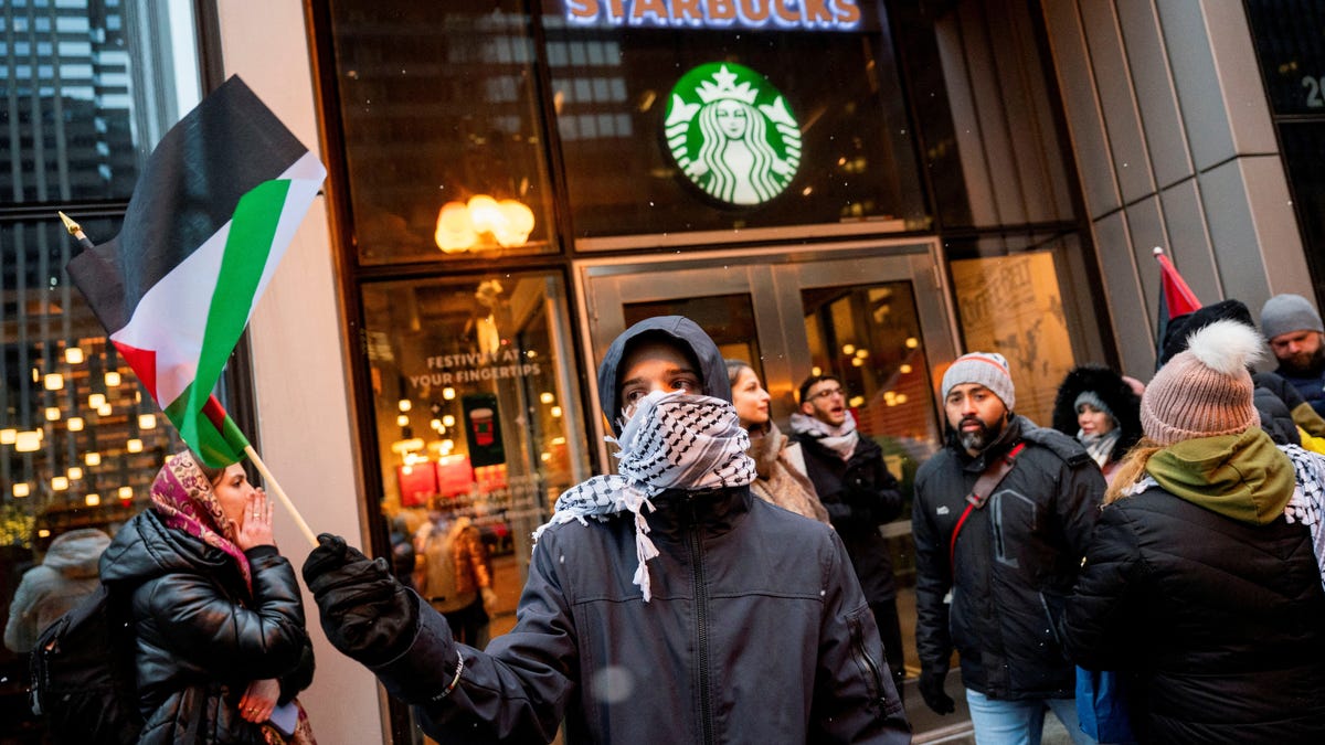 A Starbucks franchise is cutting thousands of Middle East jobs after the Israel-Hamas war squeezed sales