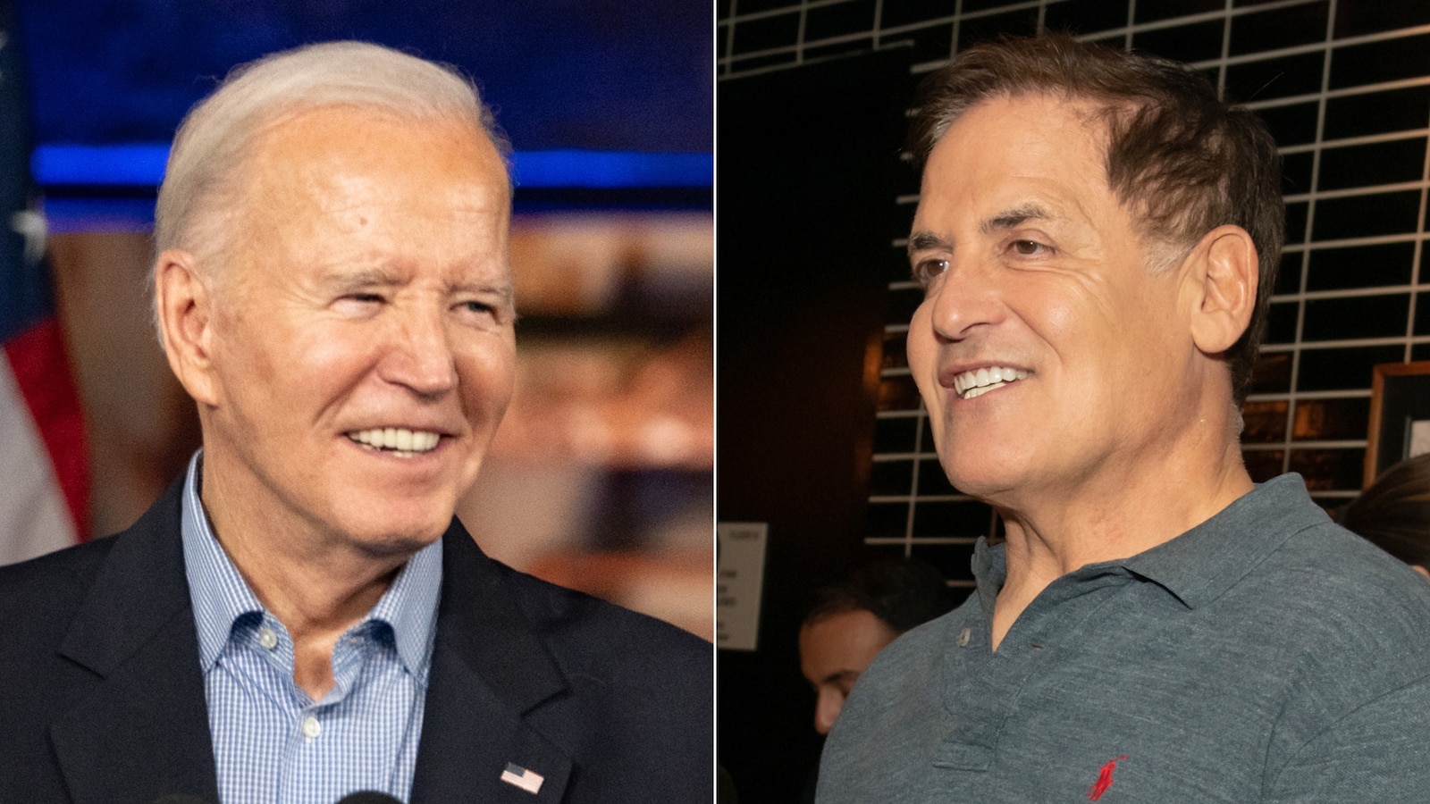 Mark Cuban attends fundraiser for Biden after voting for Haley in the primary