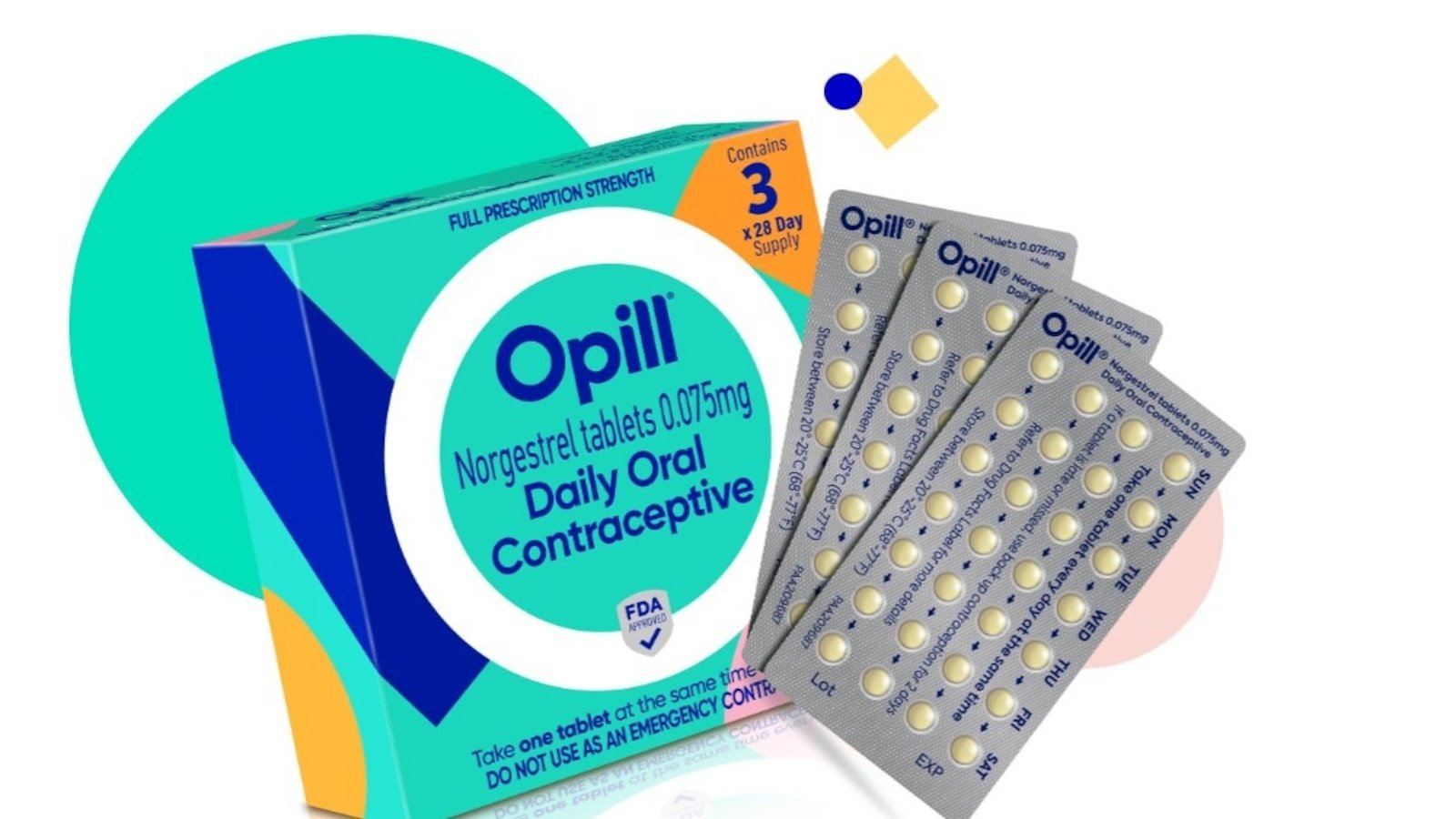 First over-the-counter birth control pill will go on sale later this month
