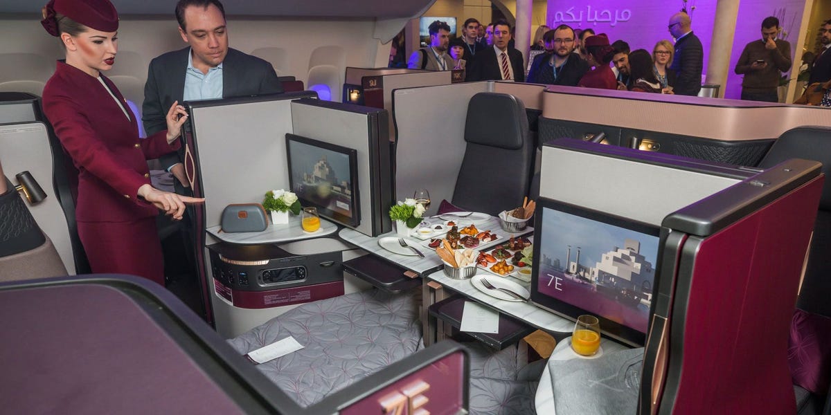 Qatar Airways is designing new premium cabins, including an evolved Q-Suite '2.0,' business, and first class on the upcoming Boeing 777X