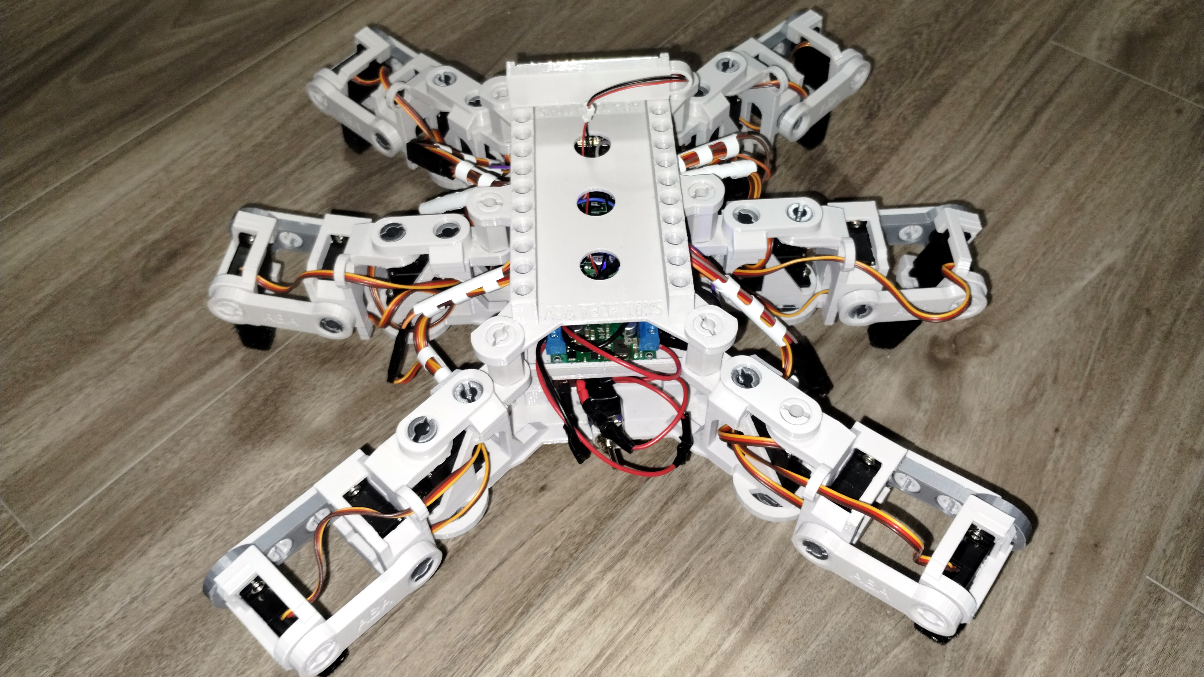 Fire Up The 3D Printer and Build Yourself a Spiderbot