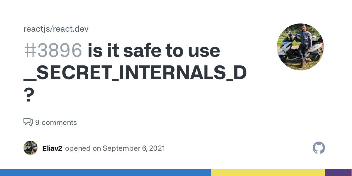 Is it safe to use __SECRET_INTERNALS_DO_NOT_USE_OR_YOU_WILL_BE_FIRED?