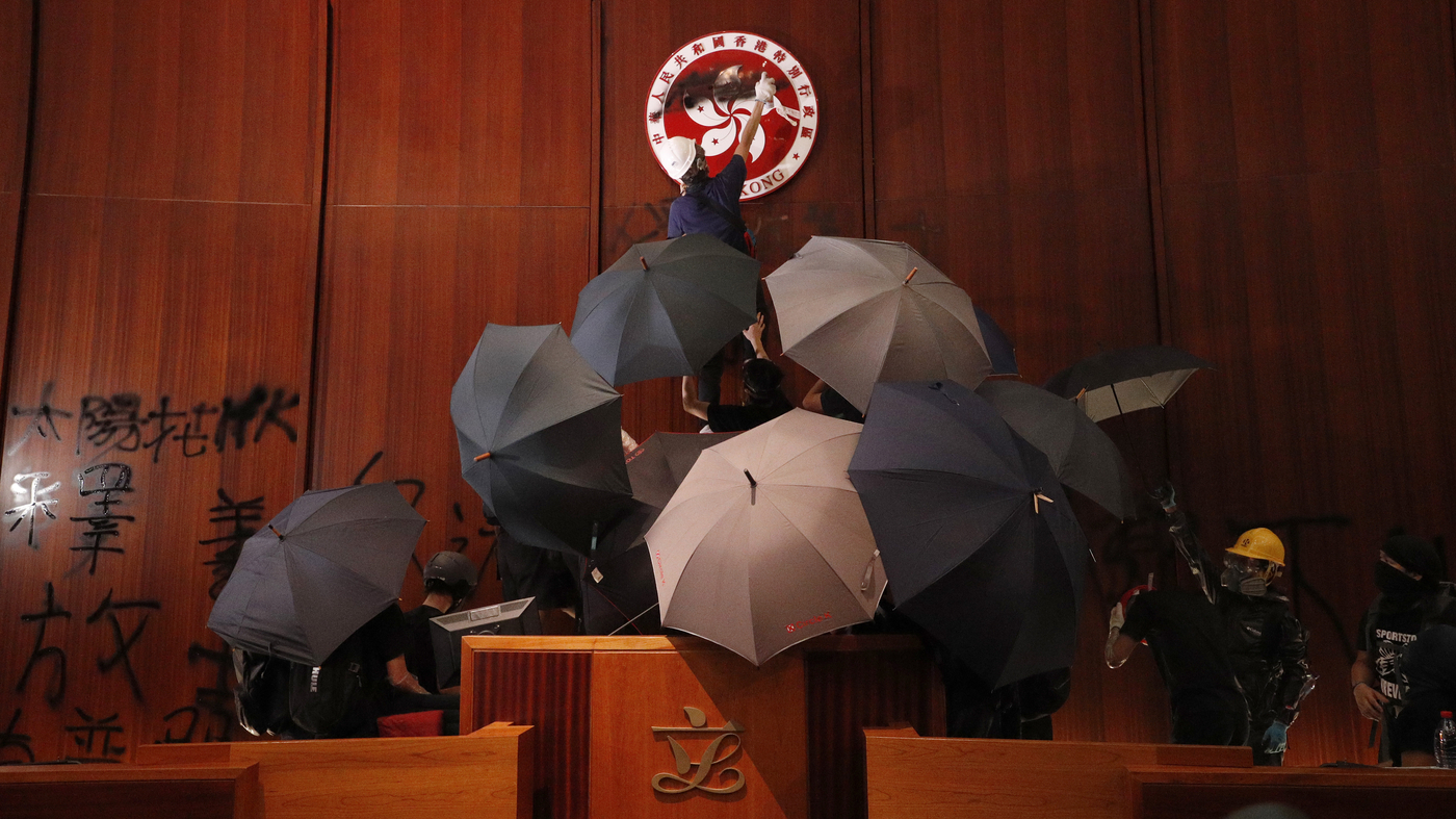 Hong Kong jails 12 people for storming the legislature during 2019 protests