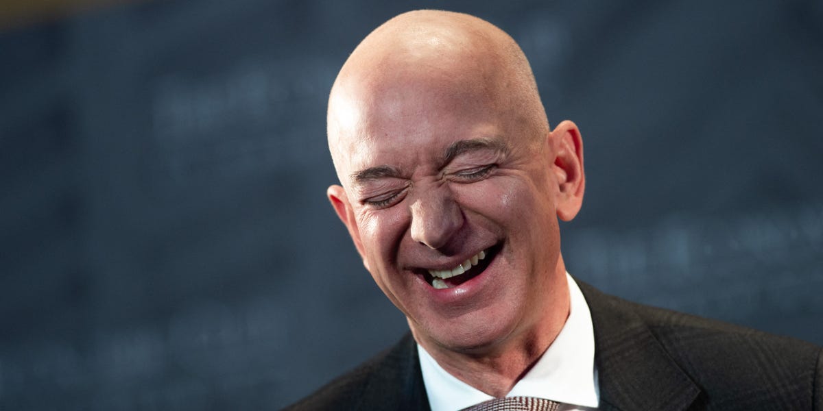 Jeff Bezos is once again the world's richest person thanks to the Big Tech rally