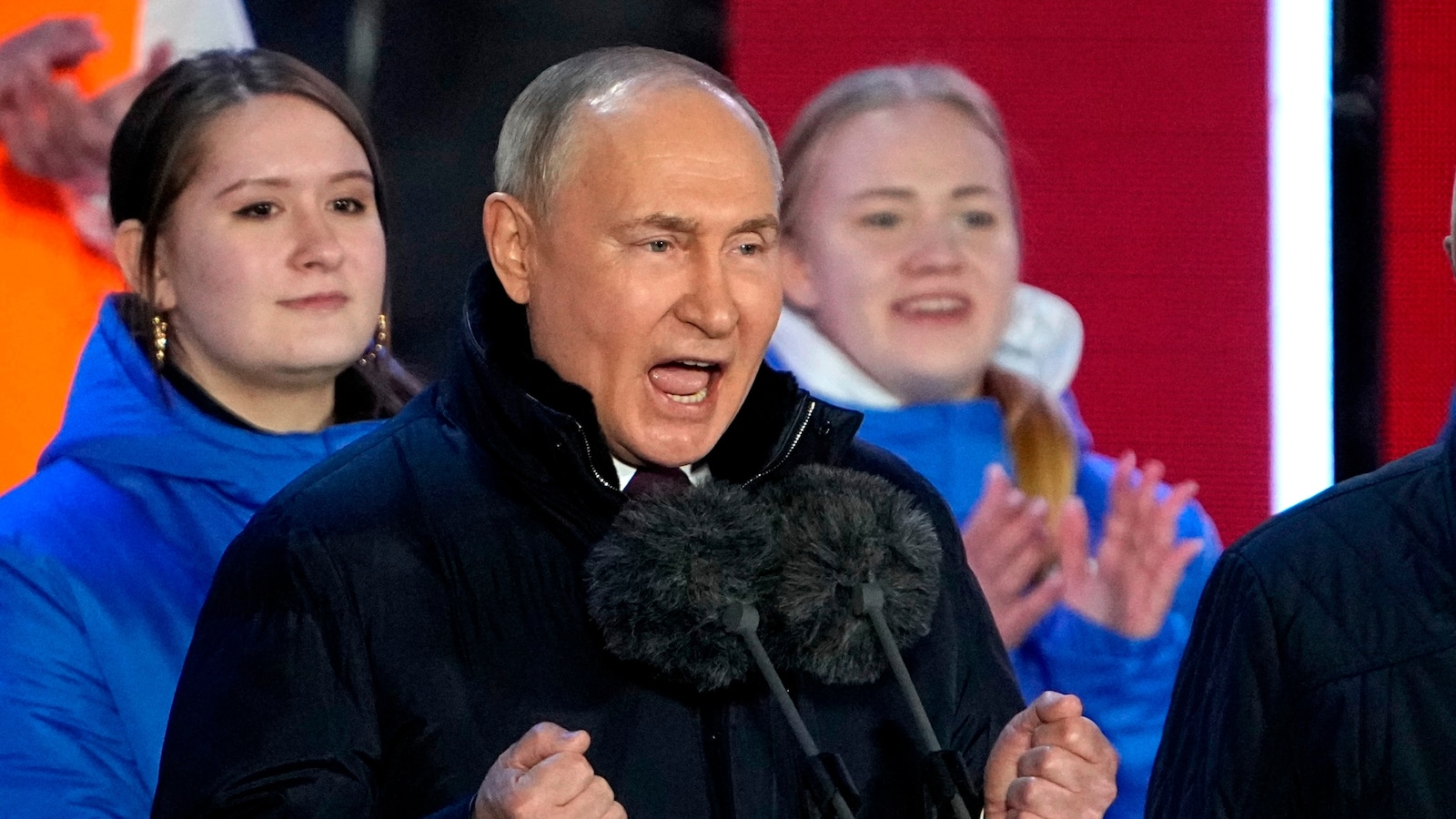 Putin extends rule in state-managed election victory
