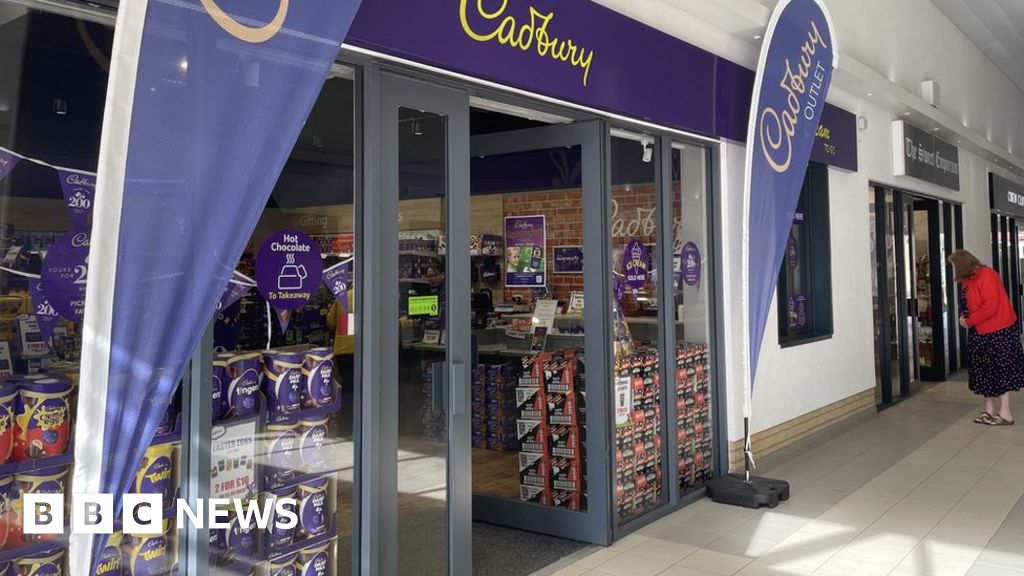 Cadbury store criticised for gesture eggs rebrand