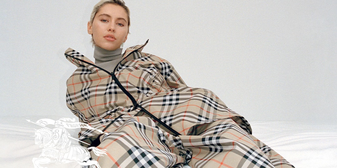 Burberry's Classics Line Is Drowned In Nostalgic Checks