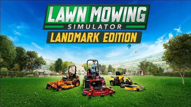 Lawn Mowing Simulator cuts a path to Switch today
