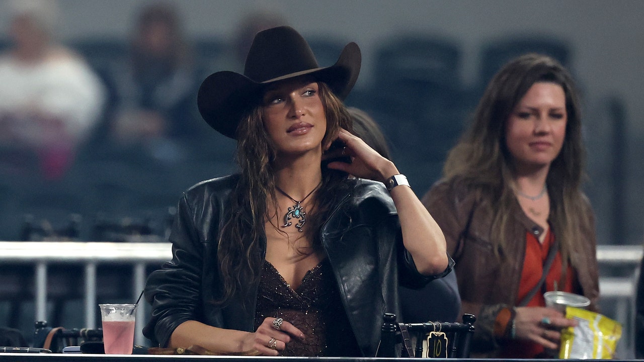 Bella Hadid Is All In On Cowgirl Aesthetic At Rumored Boyfriend's Rodeo