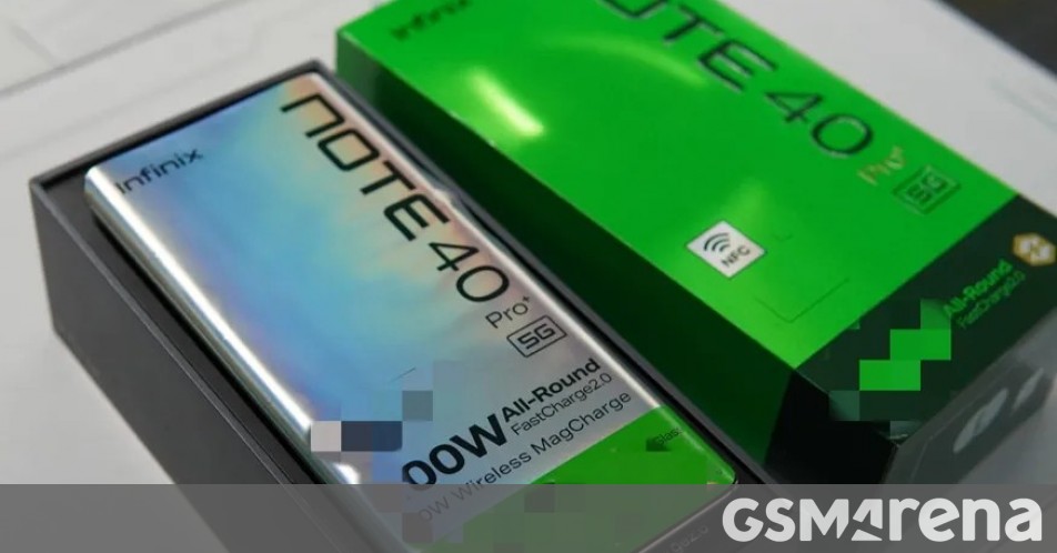 Infinix Note 40 Pro+ 5G box outed as the company confirms March 18 launch