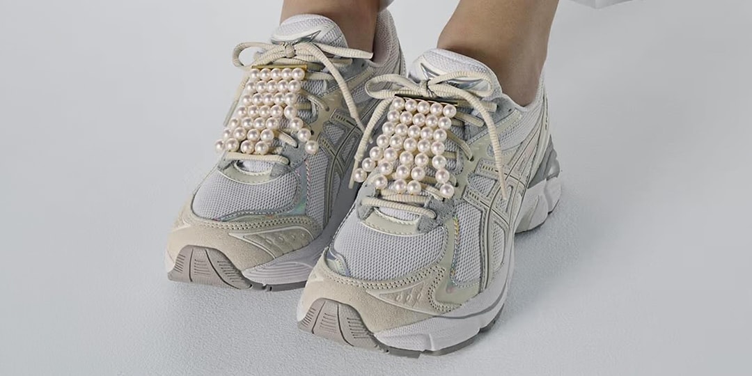 A Pair of Pearl-Covered Tasaki x ASICS GT-2160s Can Run You Almost $30K USD