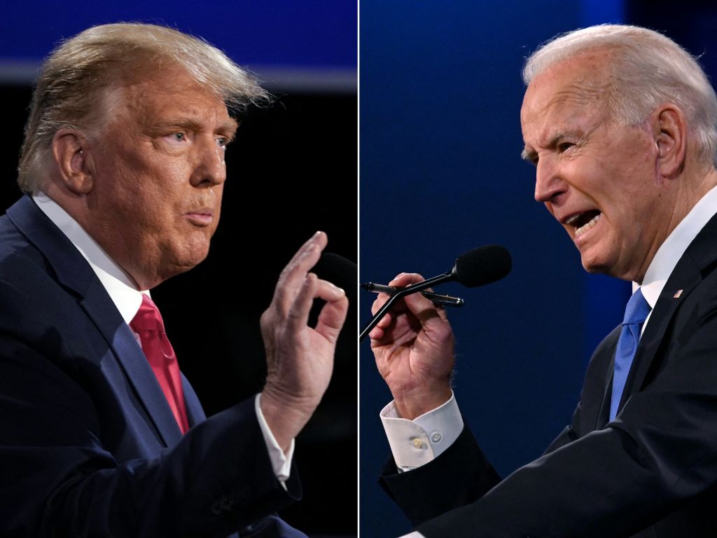 Trump Criticized After Posting Video With an Image of President Biden Hog-Tied in a Truck