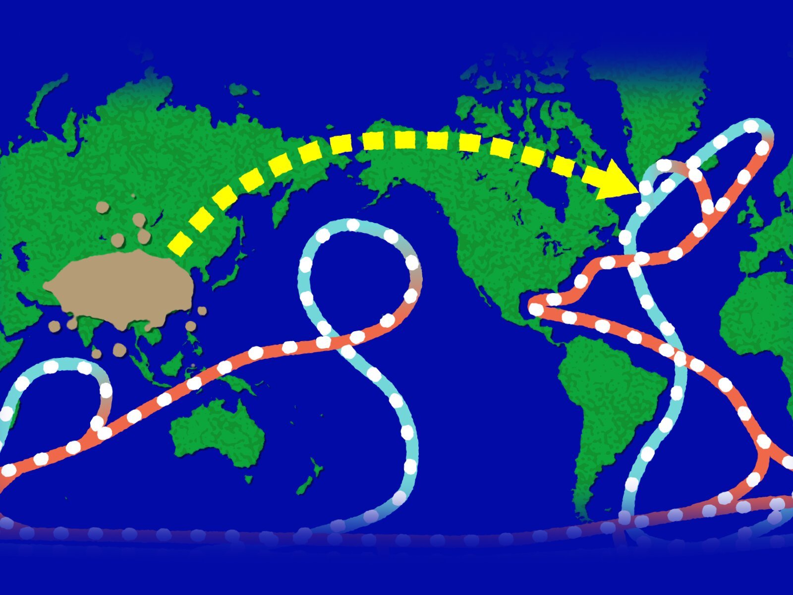 Study highlights effect of aerosols over Asia on Atlantic Meridional Overturning Circulation