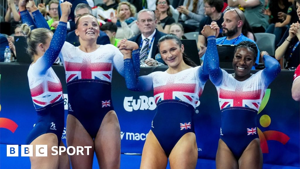 GB's women win European tumbling team gold