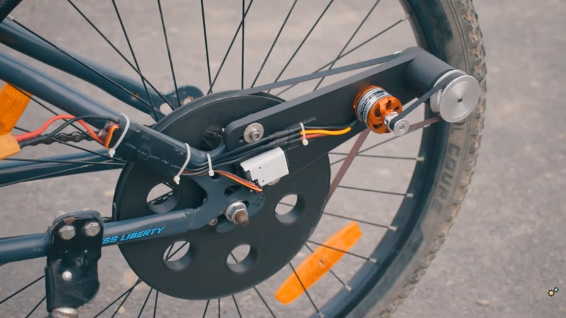 A Drone Motor Does e-Bikes