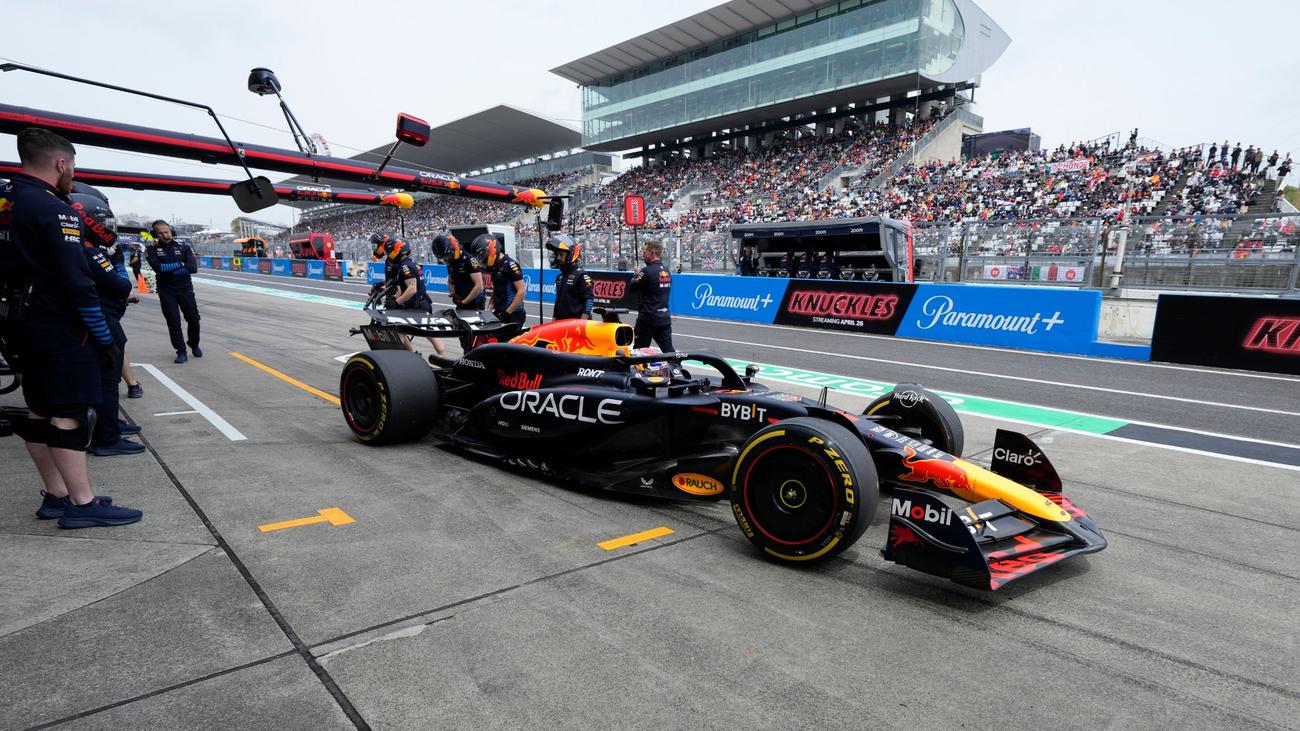 Formel 1: Verstappen im letzten Training in Japan mit Bestzeit
