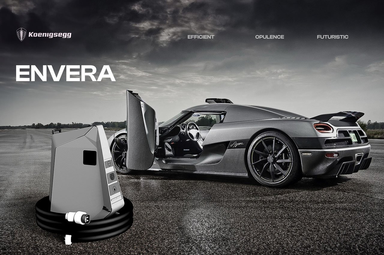 Koenigsegg Envera portable EV charger sets new precedence for convenience, versatility and luxury
