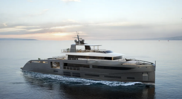 First 44 metre Antonini Navi SUY 135 super yacht in-build with 2026 delivery date