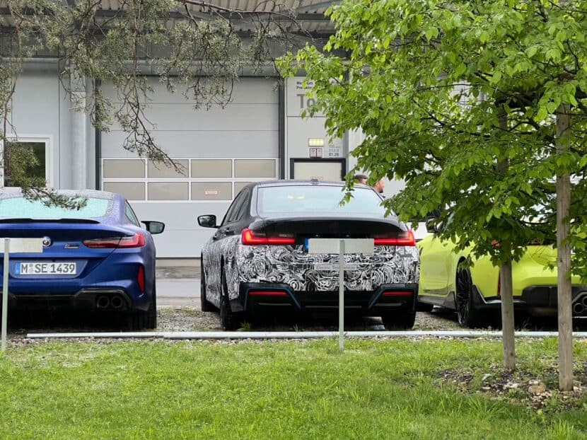 2025 BMW i3 Electric Sedan Facelift Spotted