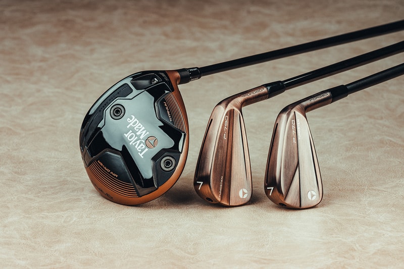 A Vintage Copper Finish Covers These TaylorMade Irons